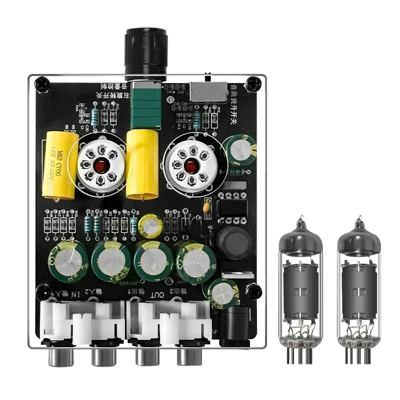 Diy Audio Electronics Kit - ปรีแอมป์หลอด 6K4 รุ่นอัพเกรด แอมพลิฟายเออร์ไฮไฟ ปรีแอมป์หลอด บัฟเฟอร์เสียง