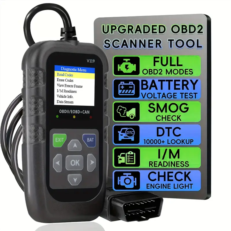 Logic Analyzer Usb - เครื่องอ่านโค้ด OBD2 รุ่น V119 แบบ USB