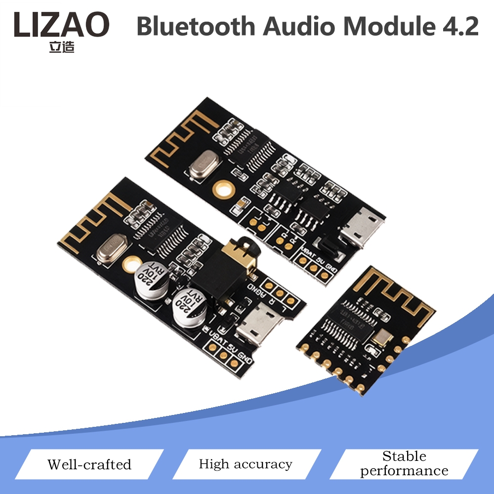 Diy Audio Electronics Kit - MH-M18 MH-M28 MH-M38 โมดูลรับสัญญาณเสียงบลูทูธ 4.2 บอร์ดเพลงสเตอริโอไร้สาย