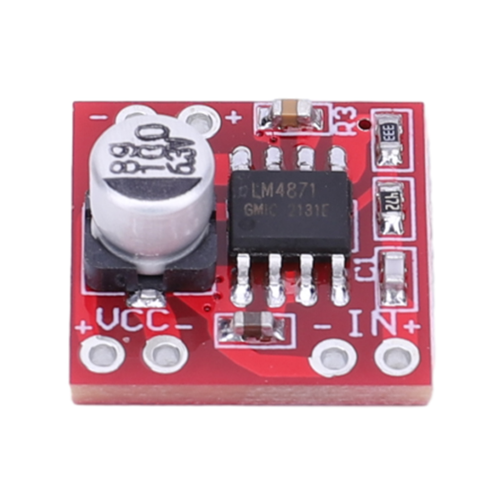 Diy Audio Electronics Kit - LM4871 บอร์ดขยายเสียงช่องเดียว 3W โมดูลขยายเสียง DC 3V-5V