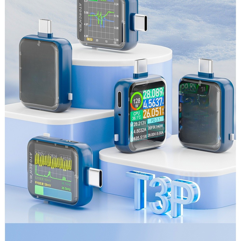 ATORCH T3P เครื่องวิเคราะห์กำล - Logic Analyzer Usb บทวิจารณ์และราคา