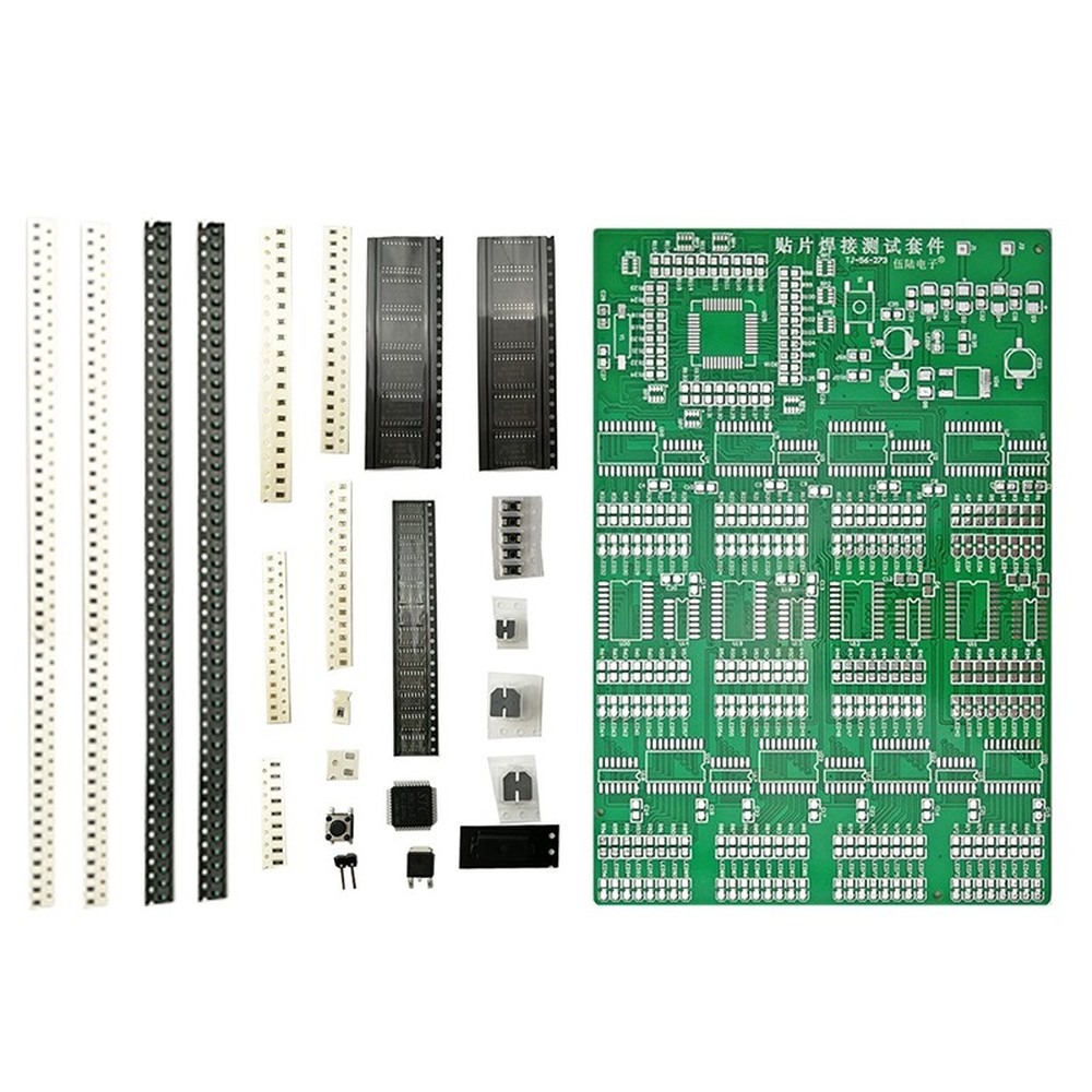 แผ่นฝึกหัดบัดกรี SMT พร้อมชิ้น - Diy Electronics Learning Kit บทวิจารณ์และราคา
