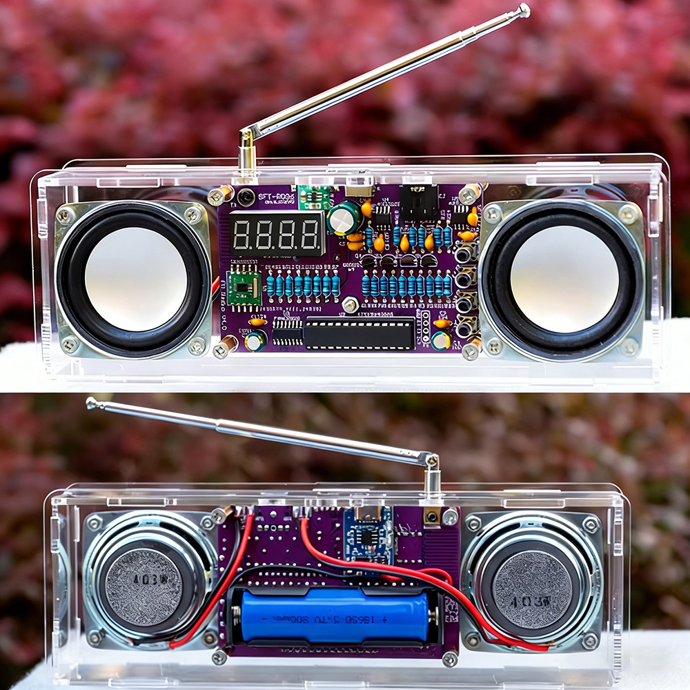 DIY ชุดอุปกรณ์วิทยุ FM 87.5MHz - Diy Electronics Learning Kit บทวิจารณ์และราคา