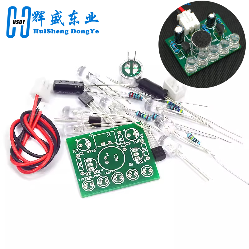 3 V-5.5 V เสียงเปิดใช้งานโคมไฟ - Diy Electronics Learning Kit บทวิจารณ์และราคา