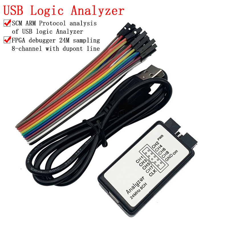 เครื่องวิเคราะห์สัญญาณลอจิกแบบ - Logic Analyzer Usb บทวิจารณ์และราคา