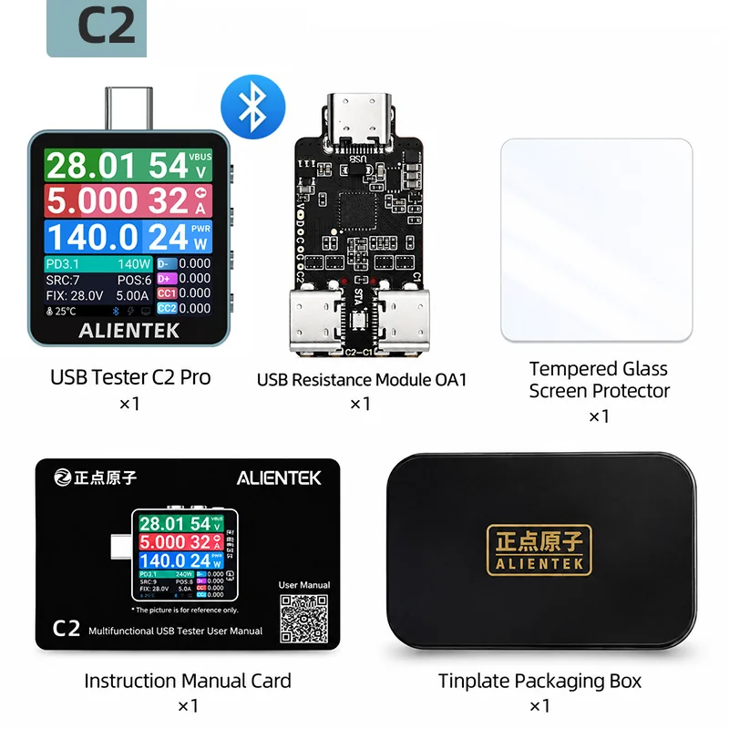 เครื่องทดสอบหน้าจอสี ALIENTEK  - Logic Analyzer Usb บทวิจารณ์และราคา