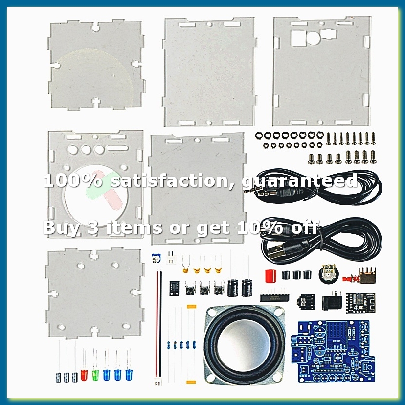ชุดลำโพงบลูทูธ DIY ชุดอุปกรณ์อ - Diy Electronics Project Kit บทวิจารณ์และราคา