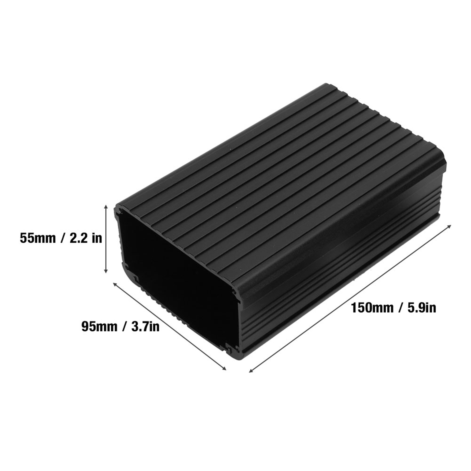 กล่องระบายความร้อนอะลูมิเนียมส - Diy Electronics Box บทวิจารณ์และราคา
