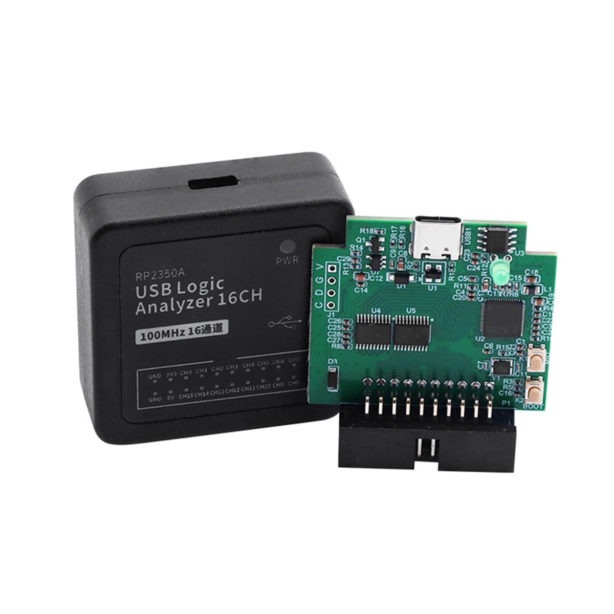 เครื่องวิเคราะห์ลอจิก USB โมดู - Logic Analyzer Usb บทวิจารณ์และราคา