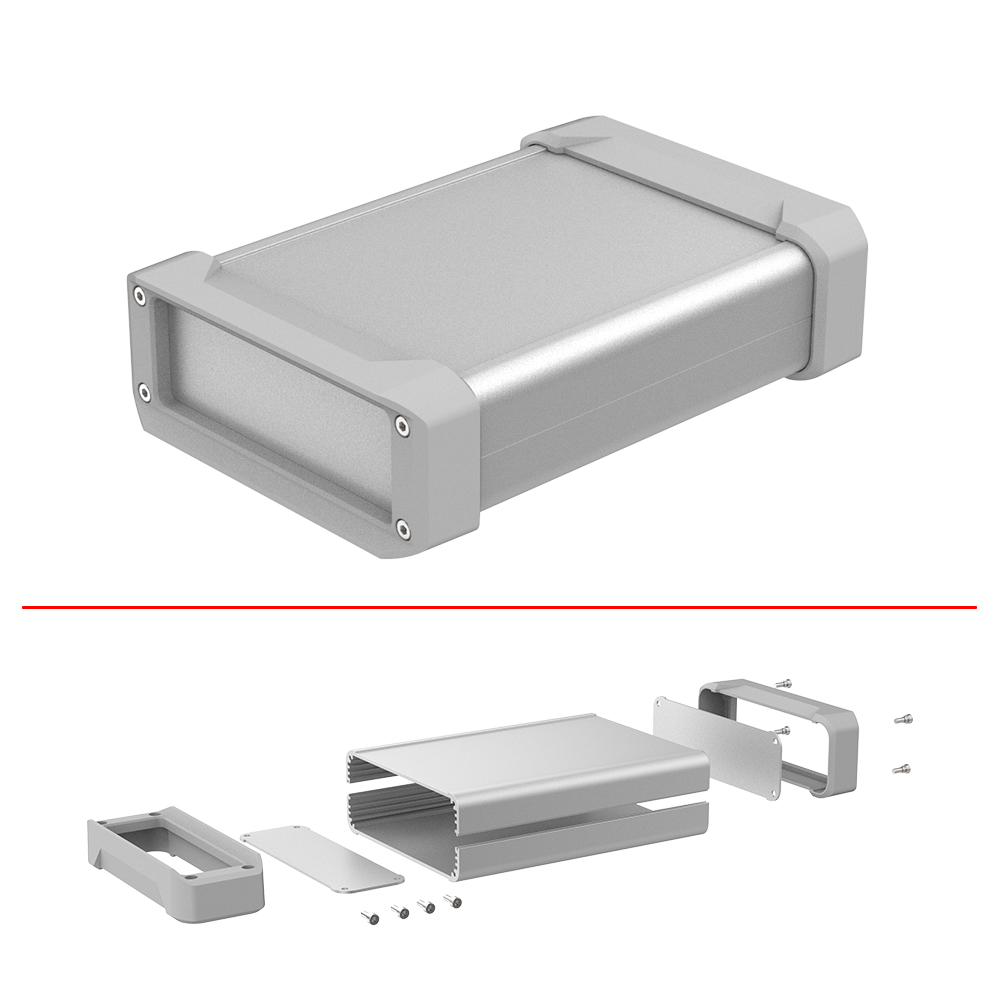 อลูมิเนียมอิเล็กทรอนิกส์กล่อง  - Diy Electronics Box บทวิจารณ์และราคา