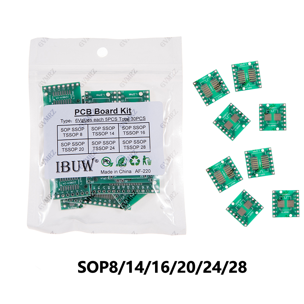 30 ชิ้น 6 ขนาด ชุดอะแดปเตอร์บอ - Diy Electronics Project Kit บทวิจารณ์และราคา