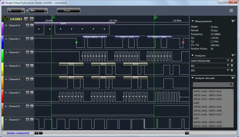 Kingst LA1010 USB Logic Analyz - Logic Analyzer Usb บทวิจารณ์และราคา