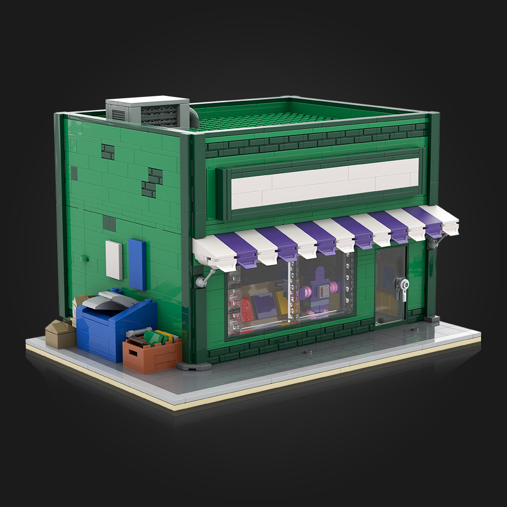 ตัวต่อ MOC รุ่น Movie Street V - Diy Electronics Shop บทวิจารณ์และราคา