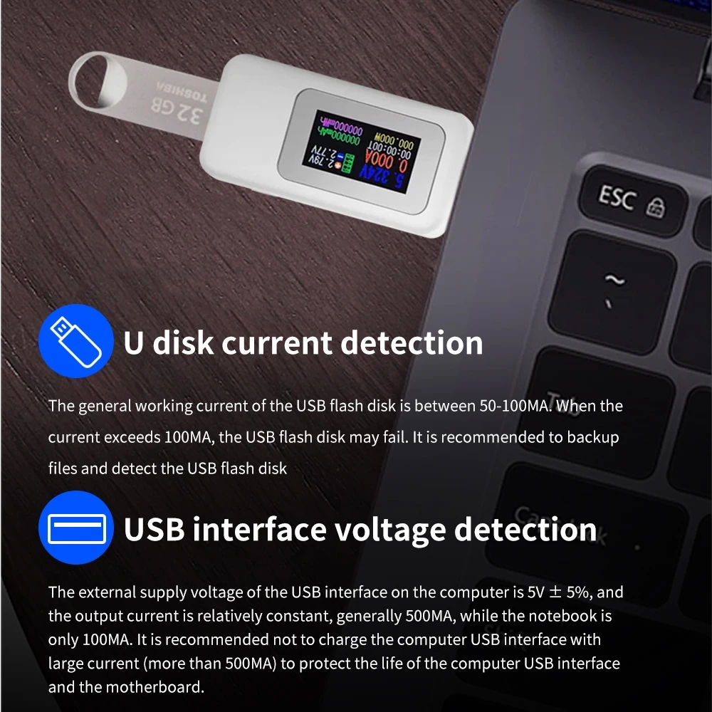 10 in 1 USB Tester DC Digital  - Logic Analyzer Usb บทวิจารณ์และราคา